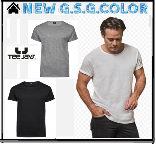 T-shirt Homme D555 En Coton Premium – Coupes 2XL à 10XL, 9 Couleurs, Style Classique