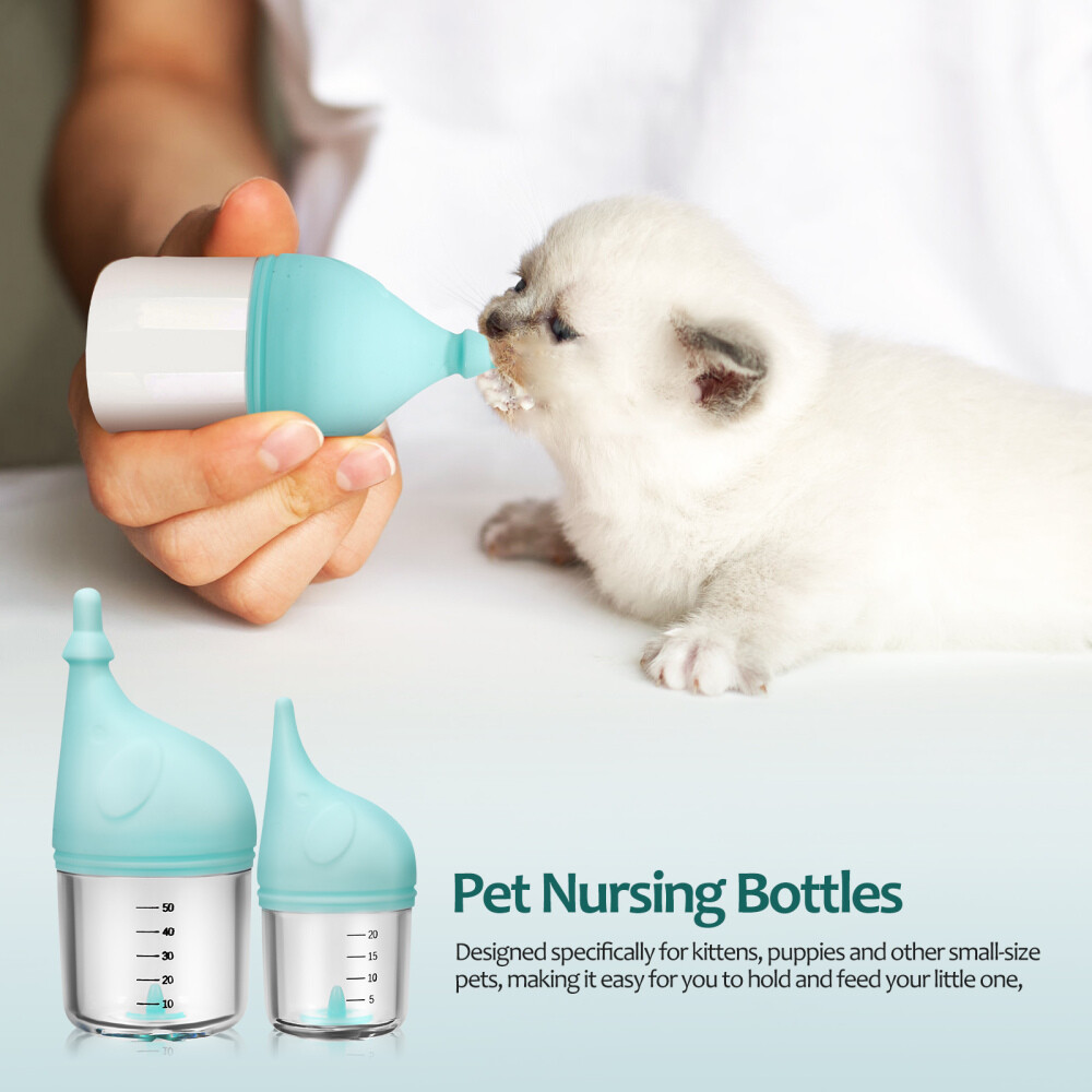 Pcs Pet Bottle Kitten Milk Feeder Puppy Bottles for Feeding