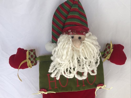 SantaChristma Stocking Advent Calendar Countdown Till Christmas W/ Candy Cane - Picture 2 of 10