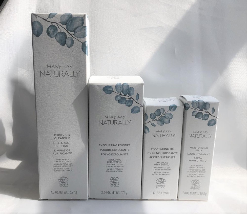 Mary Kay NATURALLY Cleanser Exfoliating Powder Moisturizing Stick Oil YOU CHOOSE