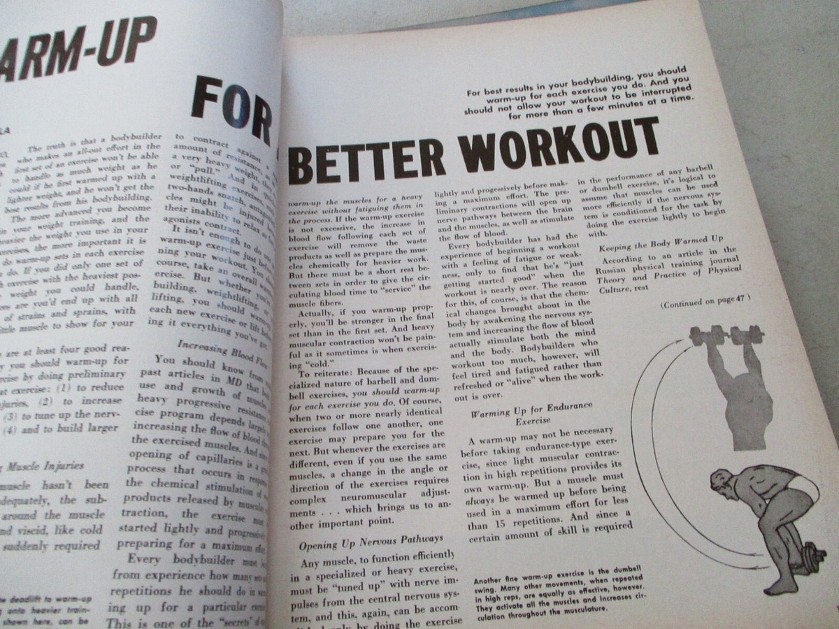 Muscular Development Magazine April 1969 Dennis Tinerino Steve