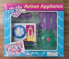 Vintage 90s Love Kitchen Action Appliance BLENDER pretend toy NOS UNOPENED