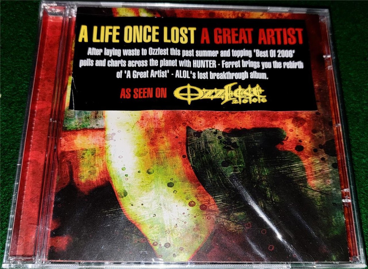 A LIFE ONCE LOST, A Great Artist, CD, NEW (METALCORE