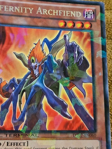 Yugioh Infernity Archfiend DT07-EN060 Duel Terminal Card - Picture 6 of 9