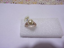 ANELLO DONNA con perla e zirconi
