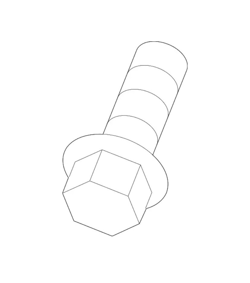 Genuine HONDA Fender Bolt Flange (6X15) 90108S0A003 eBay