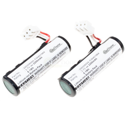 2er Set Akku Li-Ion für Ingenico Move 2500 3500 5000 - 2200mAh