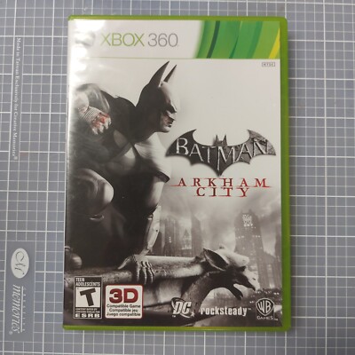 Batman: Arkham City (Microsoft Xbox 360) TESTED Pre-owned