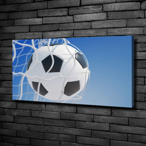 Tulup Canvas Print Wall Art 100x50 - Ball in the goal - Picture 1 of 6
