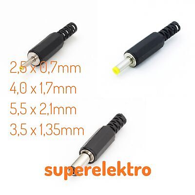 1 st Buchse zur DC-Stromversorgung männlich 4/1,7mm mit Schalter 1 st Buchse zur DC-Stromversorgung männlich 4/1,7mm mit Schalter