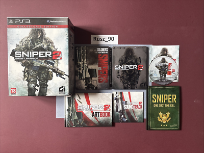 U.S. 版　Sniper: Ghost Warrior　2本セット　まとめ売り Sniper Ghost Warrior 2 PS3 Collectors Edition Steelbook X2