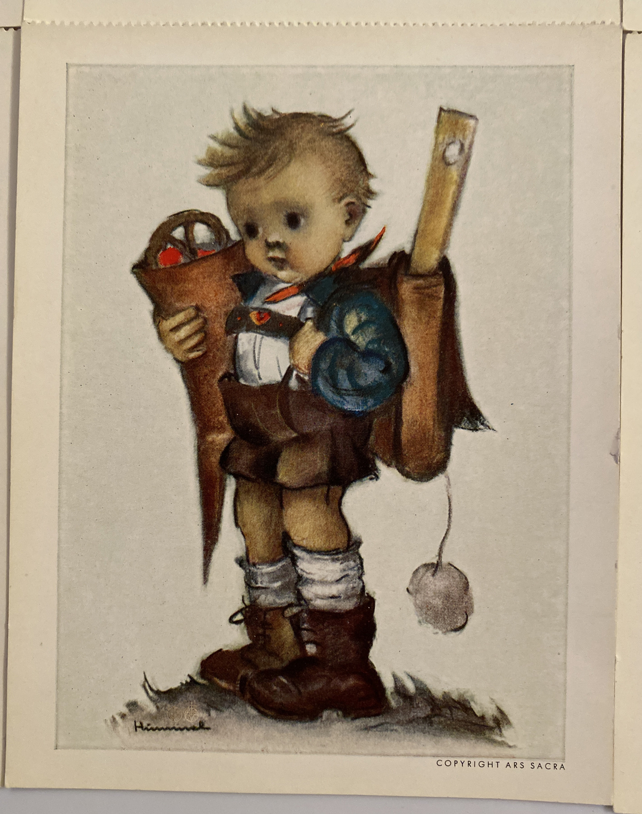 Set Of 6 Vintage Hummel Postcards Unmarked Unposted VF Condition eBay