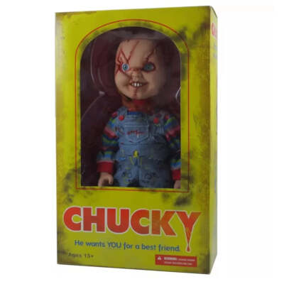 Child's Play - 15-Inch Mega Scale Chucky Doll by Mezco Toyz