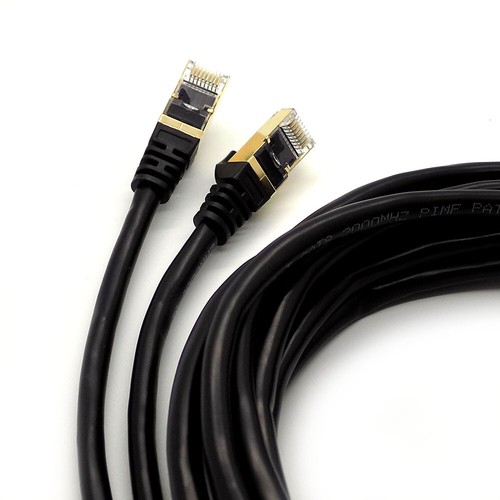 RJ45 CAT8 Internet Cable Ethernet Patch Network LAN Lead Fastest 40Gbps SSTP LOT - 第 5/22 張圖片