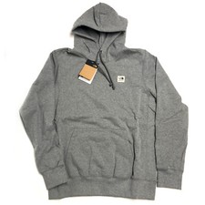 The North Face Mens Heritage Patch Pullover Hoodie - Medium Grey Heather / Patch