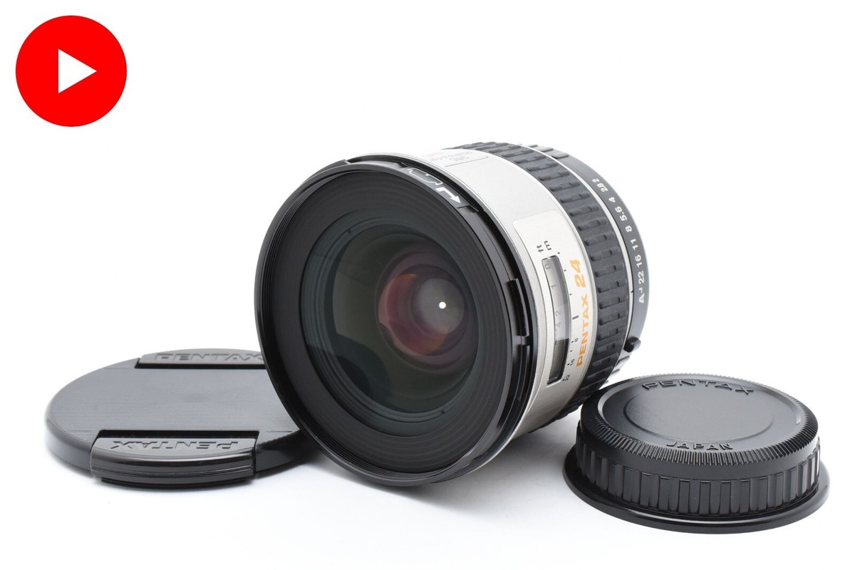 美品 PENTAX SMC PENTAX-FA 24mm F2 IF AL PENTAX FA SMC 24mm F/2 IF AL Silver Wide Angle Lens from