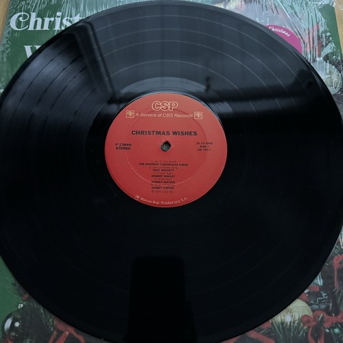 Christmas Wishes - Collaboration Vinyl LP - Columbia Records 1977 - Picture 3 of 5