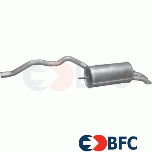 Silenziatore posteriore scarico VW TRANSPORTER IV 2.4 D 78CV 1996-1996 - Foto 1 di 1