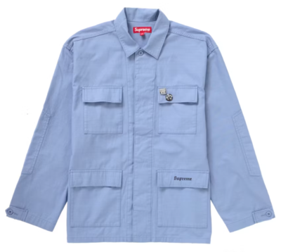 ジャケット・アウター Supreme Melvins BDU Jacket Light Blue SS24 SUPREME X MELVINS LIGHTWEIGHT BDU JACKET LIGHT BLUE SZ XXL | eBay