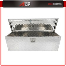 Aluminum Truck Pickup Camper Tool Box 48 Trailer Flatbed Storage Lock