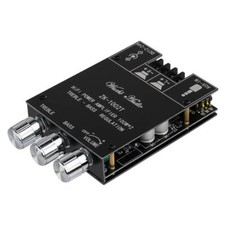 Zk1002t Bluetooth 5.0 Amplifier Board 2.0 200w Hifi Subwoofer Audio Amp With Tre