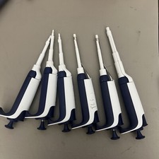 Set X6 Rainin Pipet-Lite XLS Pipette pipetman L2,L10,L20,L100,L200,L1000 LTS
