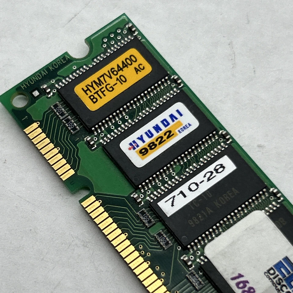 32MB PC66 RAM 168-Pin SDRAM DIMM Memory 4x64 PC-66 # 278031 - Image 2 of 4