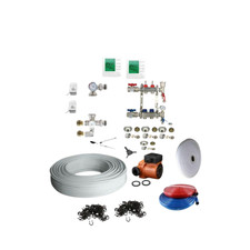 UnderFloor Heating Kit Water 30-40 m2 inc pump warmer system psw trade suppliers