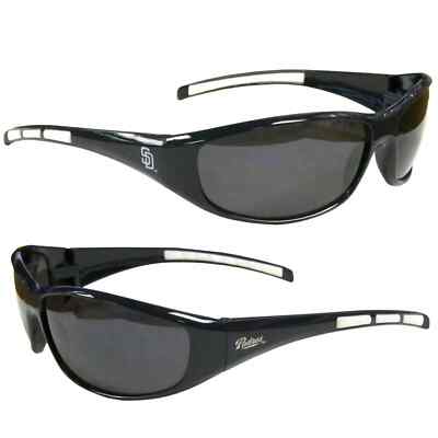 San Diego Padres Sunglasses 3 Dot Wrap UV400 Protection New MLB Licensed