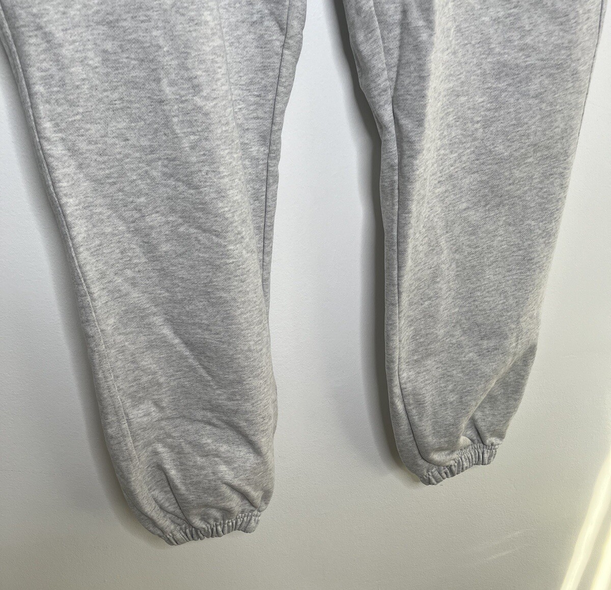 Represent Men's Size M Cuffed Initial Sweatpants Ice Grey Mal 100percent Cotton New image 4