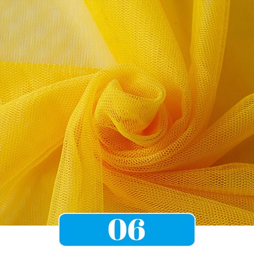 Tela de malla de malla de malla de gasa de tul suave de 10 m hágalo usted mismo cortina de costura vestido de boda disfraces - Imagen 18 de 39