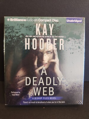 A DEADLY WEB AUDIOBOOK ON CD KAY HOOPER, BRILLIANCE AUDIO NEW & SEALED