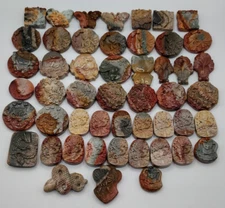 Alashan Agate Natural Crystal Carvings Spiritual  Talisman (Alxa) Mongolia Hand