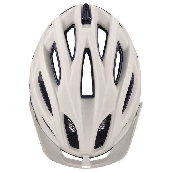 Rennradhelm Fahrradhelm KED Champion Visor Grau Weiß M 52 bis 57 cm - Bild 3 von 4