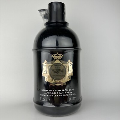 SEALED DEAL Perlier Imperial Honey Shower Bath Cream 3 Liter 101.4 Oz