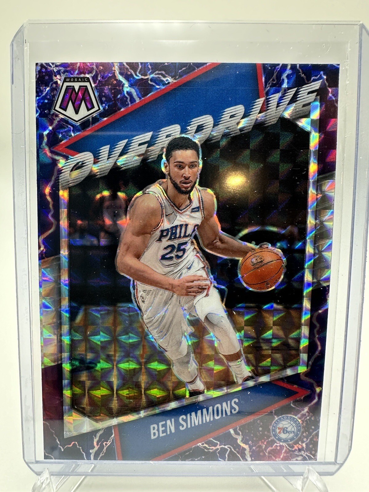 ⭐️ 2020-2021 Mosaic Prizm Ben Simmons Overdrive ⭐️