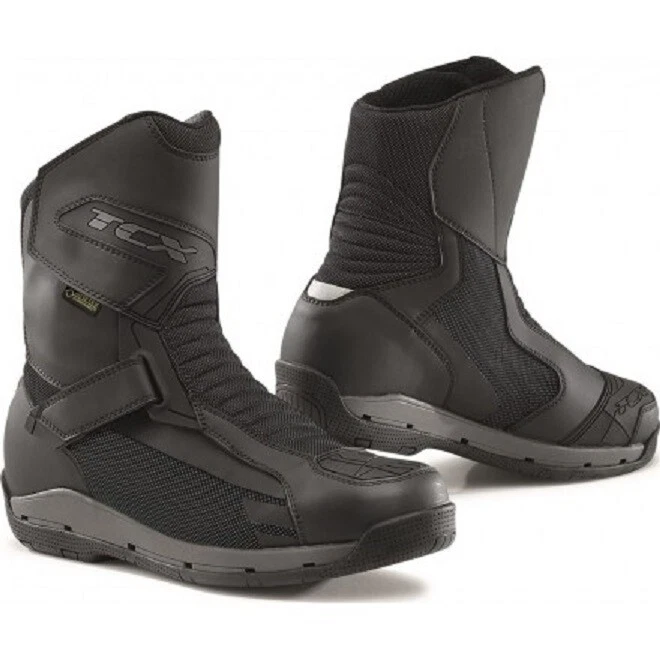 Stivali moto touring Tcx Airwire surround goretex nero 45 black boots