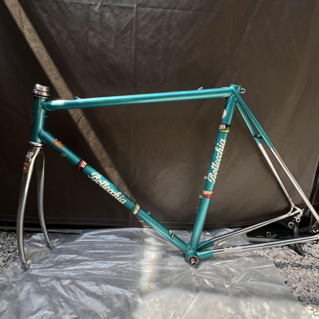 Bottecchia Vintage Road Bike Frame Set Green Crescent Real Estate