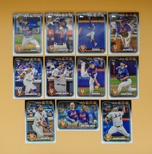 2024 Topps New York Mets Series 1, 2 and Update Team Set with 35 Cards