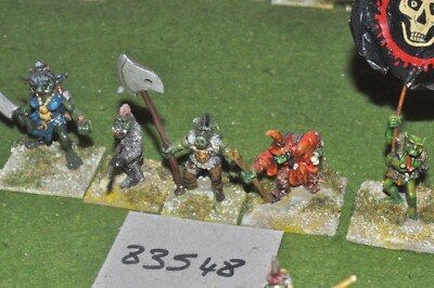 28mm fantasy / citadel - 5 orc characters warhammer - (83548)