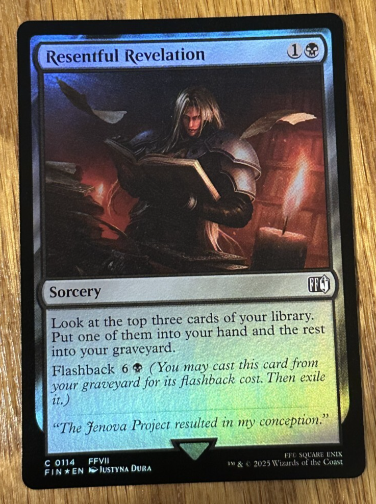 MTG Final Fantasy, Resentful Revelation - Foil | eBay