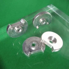 Star Trek, Metal, AA/DS, P1 Thumb Wheel, Aluminum Phaser Part