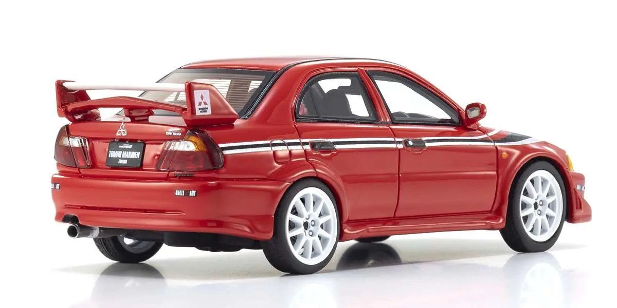 Kyosho Original 1:43-scale Mitsubishi Lancer Evolution VI TME Red