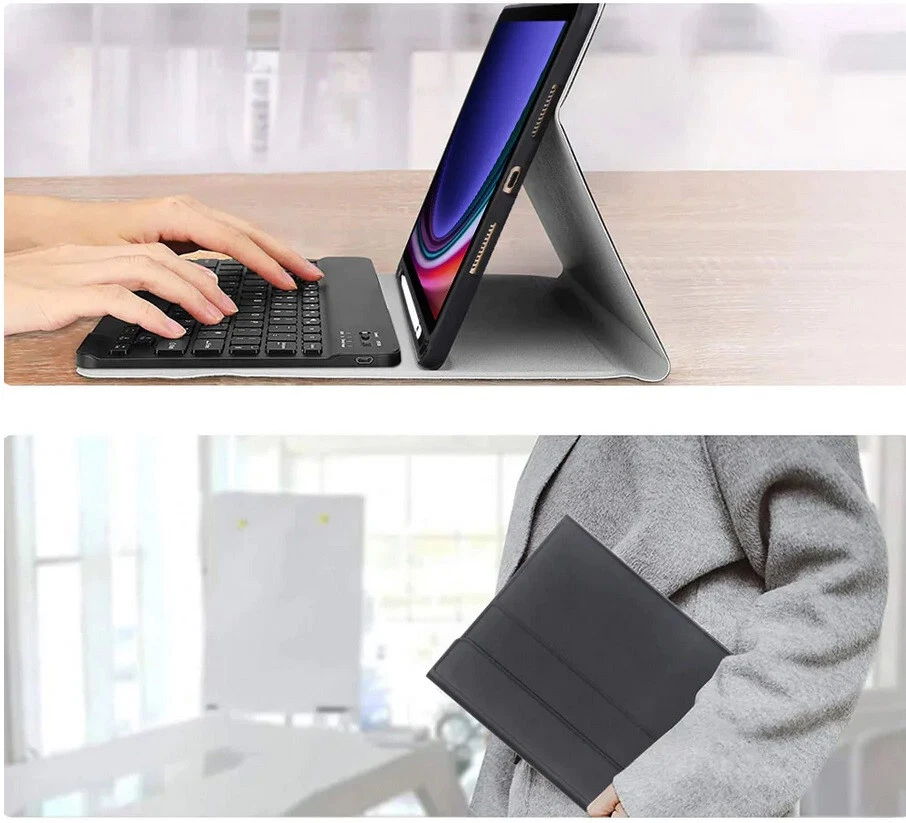 Backlit Detachable Keyboard+Case Cover for Samsung Galaxy Tab A9+ 11"SM-X210/215 - Image 4 of 4