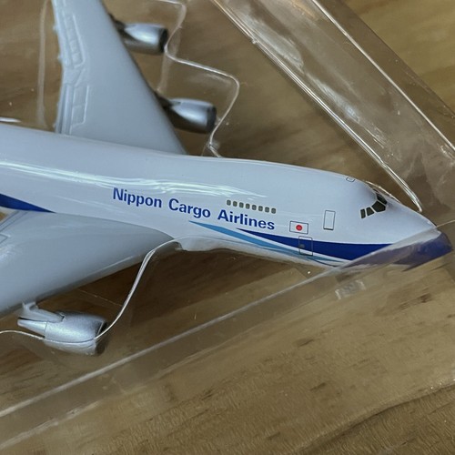 Herpa Wings 502566 NCA Nippon Cargo Boeing 747-200F Maßstab 1:500 Diecast Modell - Bild 7 von 8
