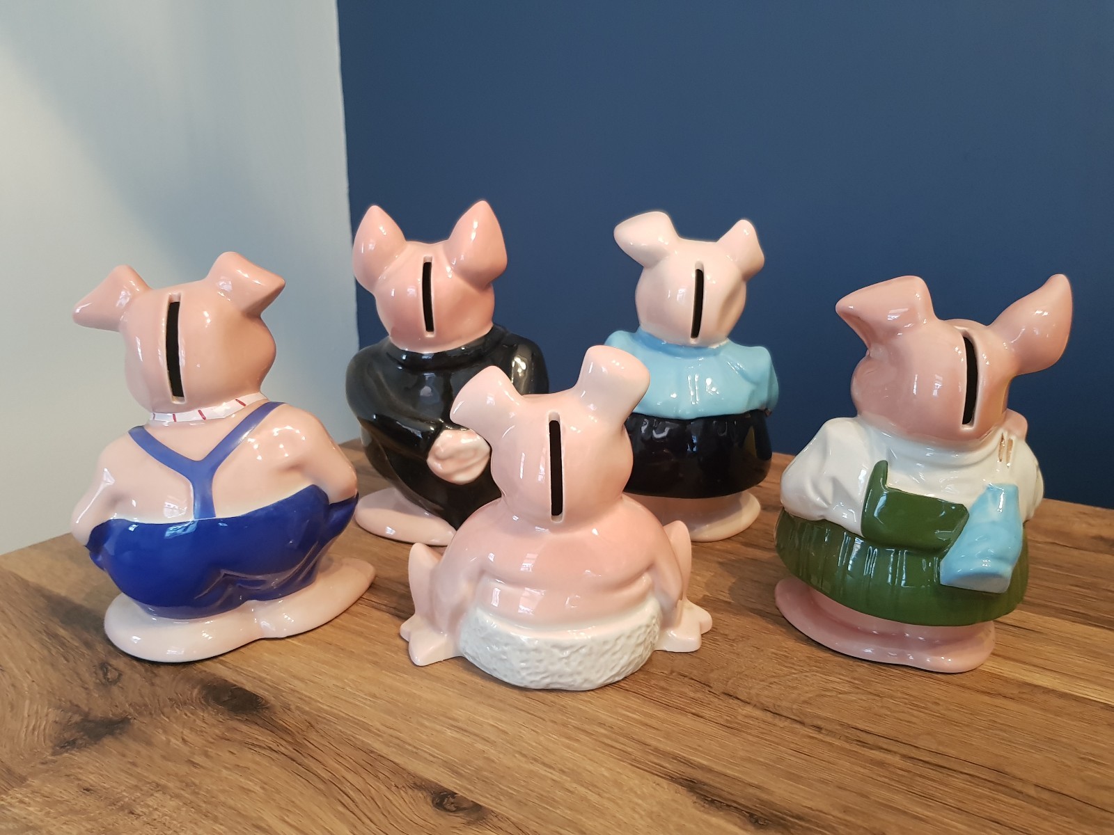 Natwest Piggy Banks Money Boxes Complete Family Full Set | eBay UK