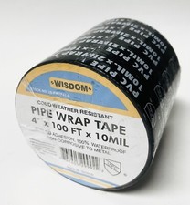 4" x 100' x 10 Mil Corrosion Protection Pipe Wrap Tape 28-PWTP41-2