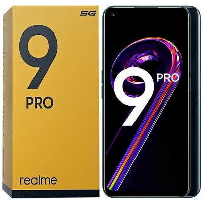BNIB Realme 9 Pro Dual-SIM 128GB ROM + 8GB RAM Black Factory Unlocked 5G GSM