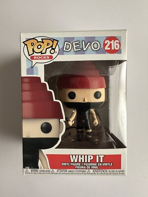 Funko Pop #216 DEVO Whip it - Rocks + Protector free
