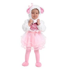 Halloween Baby Girls Pink Lamb Costume for Toddler, infants Toddler 3-4 yrs 